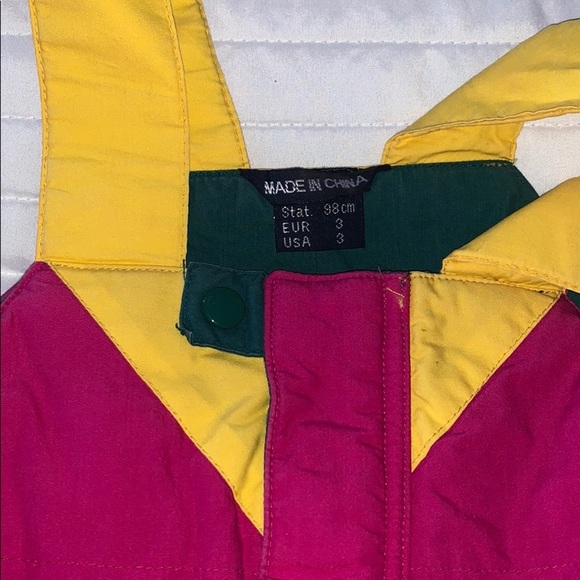 Vintage Gently Loved Girls Snow Suit - Picture 3 of 6